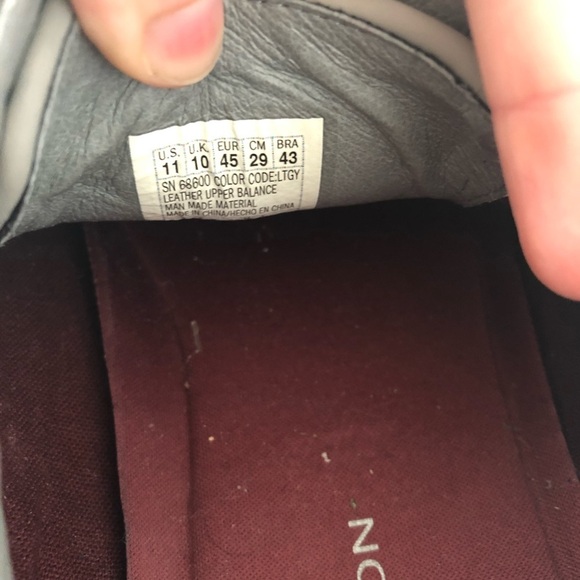 MARK Nason Leather knitted Lace-up  shoes size 11 - Picture 8 of 10